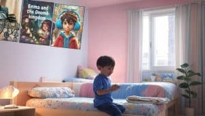 Kids Wall Art Boundless Dreams book shop